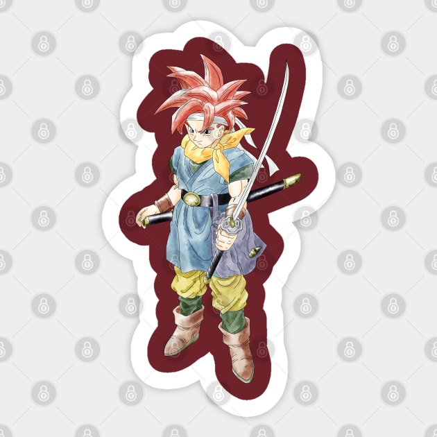 Crono Watercolor Sticker by GingerCatGirlPrime 